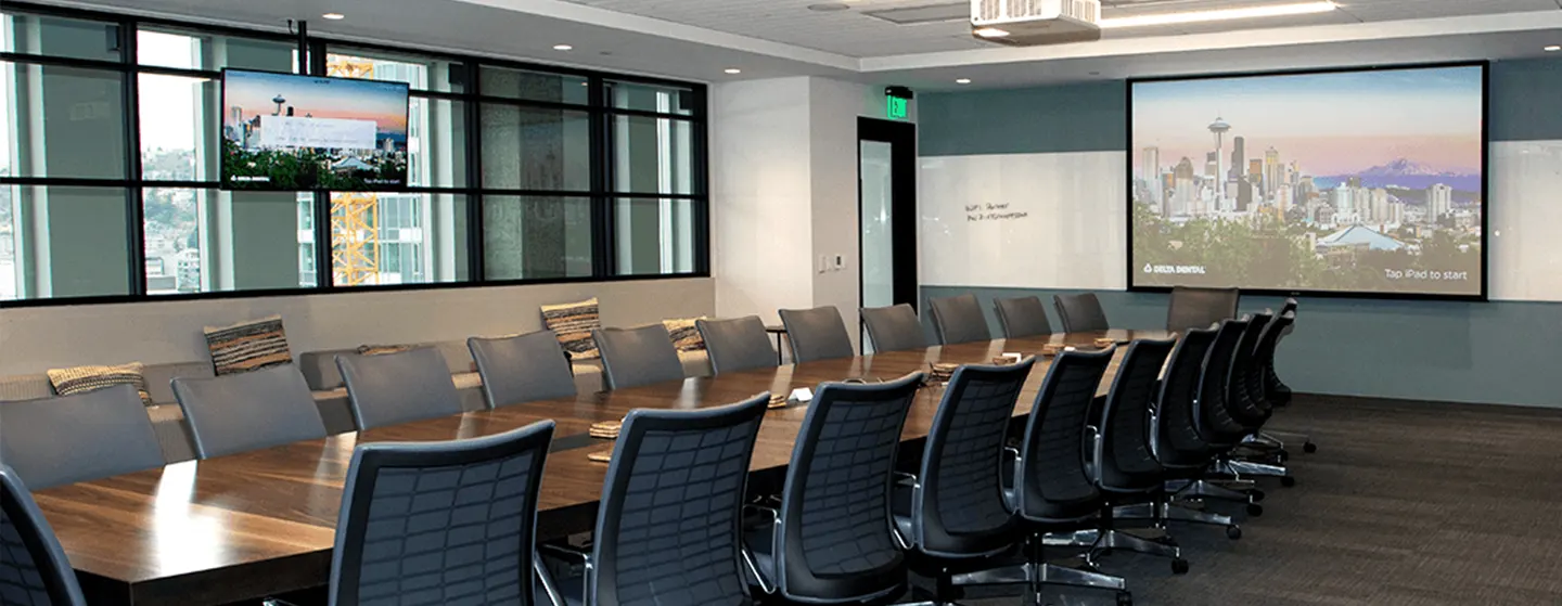 AV Technology Transforms Conference Room