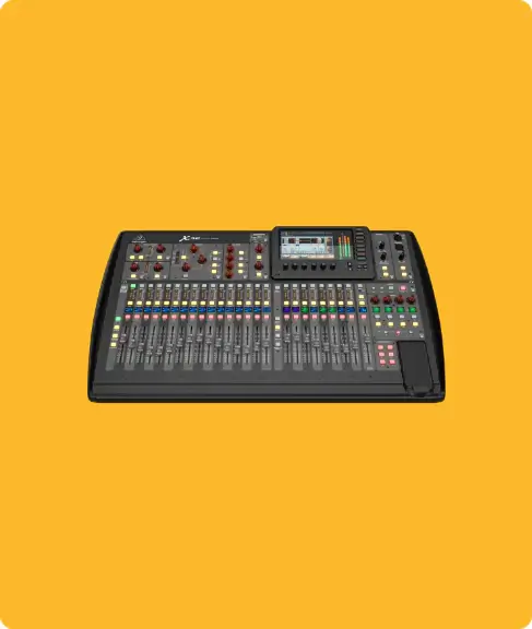LED Video wall & AV Hire Equipment BEHRINGER X32 DIGITAL MIXER