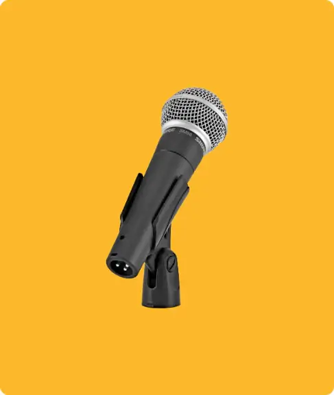 LED Video wall & AV Hire Equipment SM58 ALL-WEATHER MICROPHONE