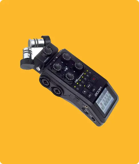 LED Video wall & AV Hire Equipment ZOOM H6 RECORDER