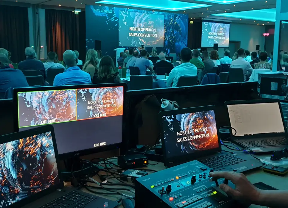 Audio Visual Hire To Complete Control With Vision Mixers