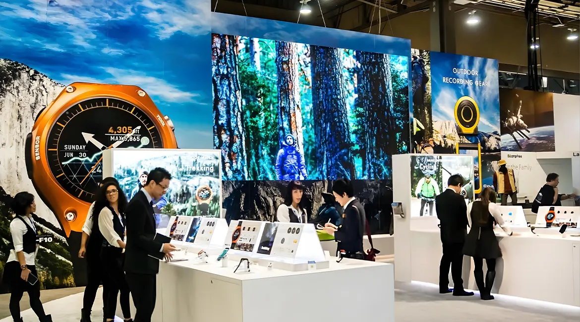 Boosting Trade Show ROI With LED Video Wall Hire