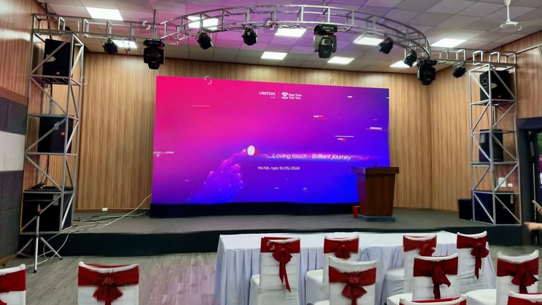 What Information Should I Provide To The Rental Company When Booking An LED Wall?