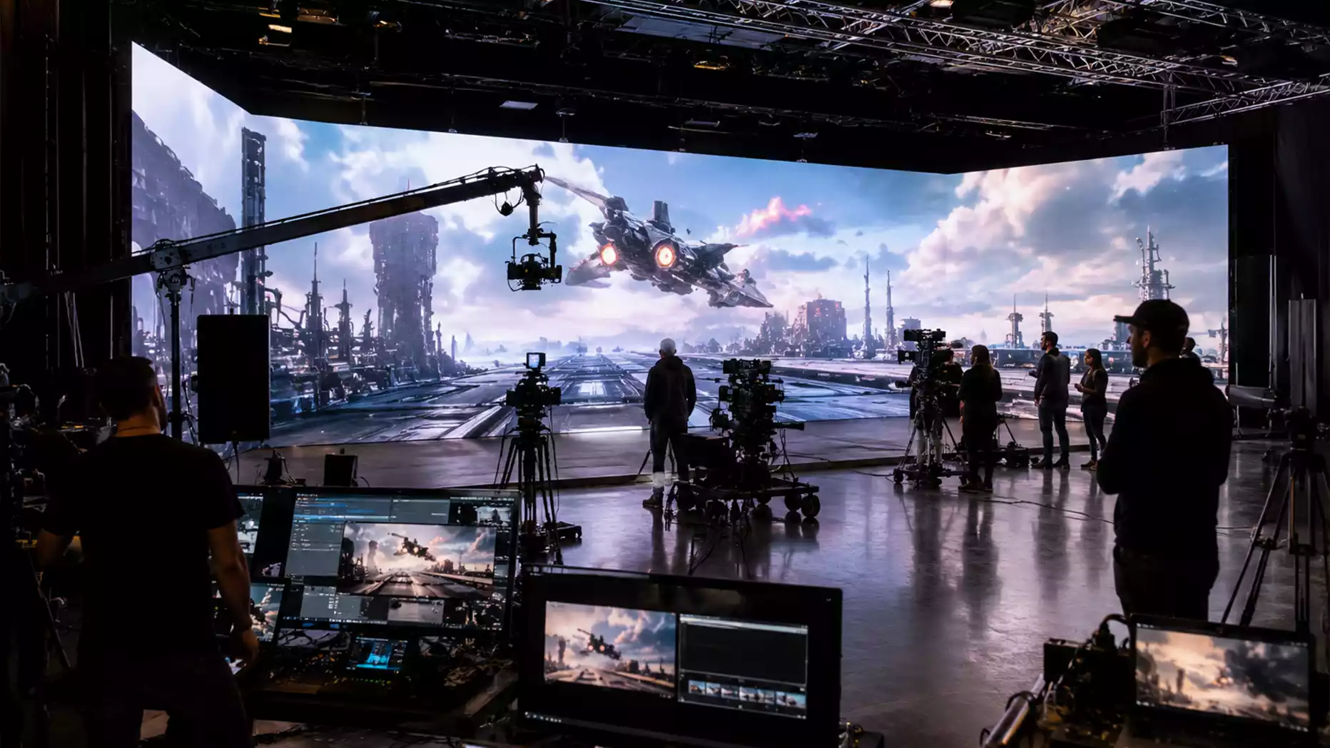 XR and Virtual Production Stages Using LED Walls to Replace Green Screens